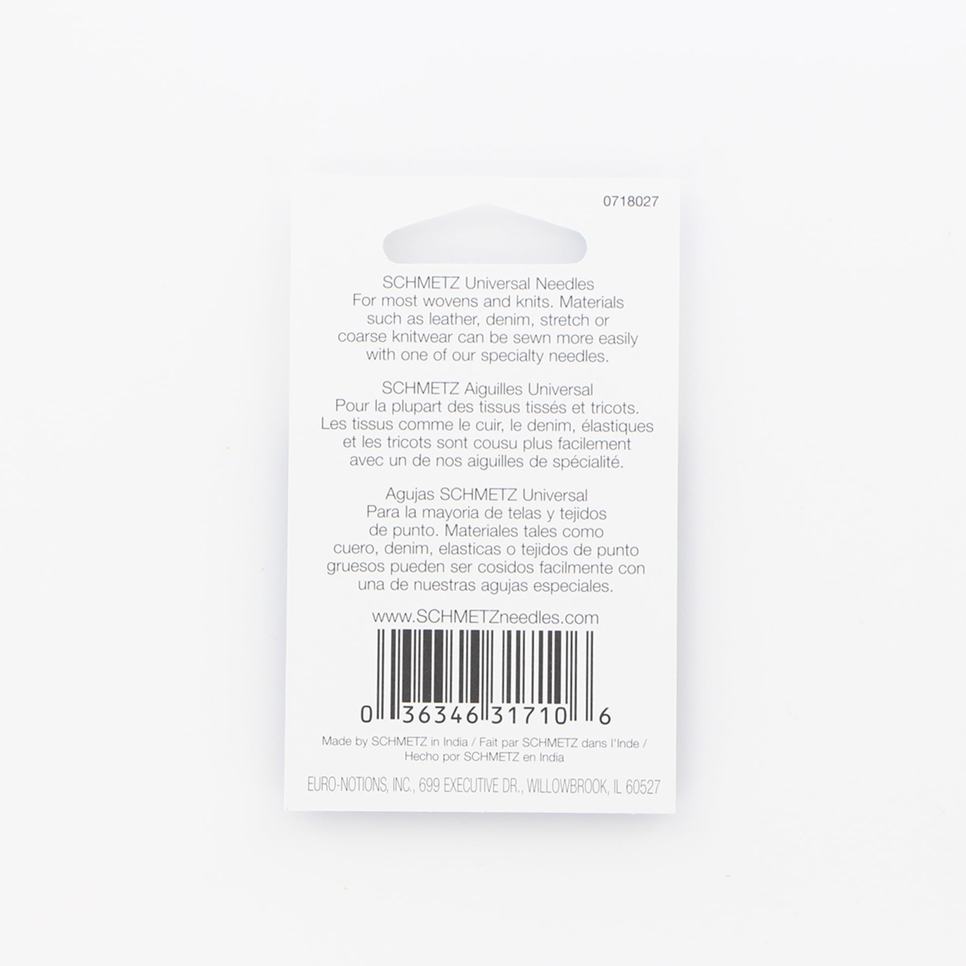 Aiguille universelle Schmetz pour machine 5 aiguilles, #14