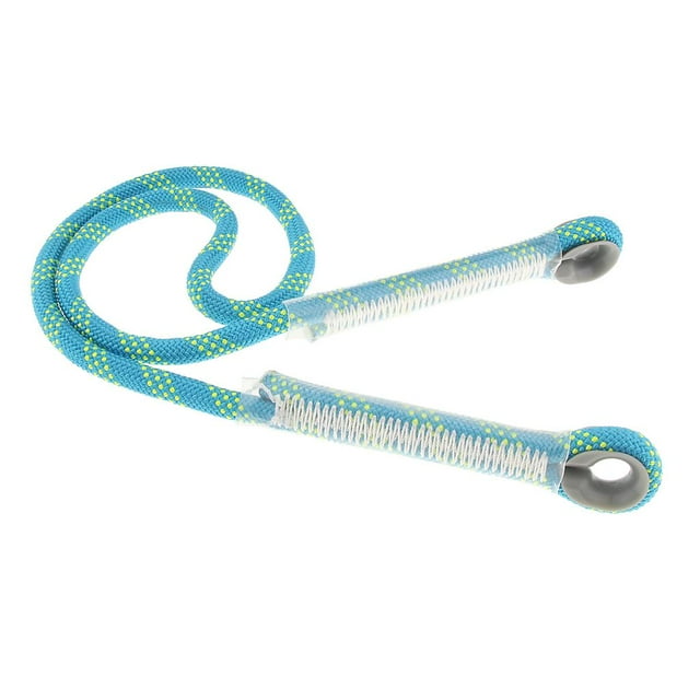 koolsoo Corde Statique d'Escalade Pré-Cousue 10.5mm Prusik Loop pour Bleu 90cm