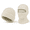 Beige, variant on 2-in-1 Knitted Balaclava Beanie for Men, Thick Winter Windproof Ski Mask, Convertible Warm Knit Cold Hat for Cycling, Skiing, Outdoor Sports