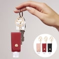 thumbnail image 6 of 3 Sets Hand Sanitizer Pendant Clear Travel Toiletry Bag Detachable Key Chain Soap Container Bottles, 6 of 6