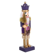 ELAYARD Lighted Nutcracker Figurine Christmas Tabletop Decoration Festive Holiday Home Decor