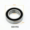 thumbnail image 2 of Beisidaer 10Pcs Bearing 6801 6802 6803 6804 6805 6806 For Rs Thin Deep Groove Ball Bearings, 2 of 4