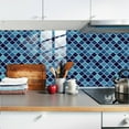 thumbnail image 2 of CozyQx Wall Decals Lotuss Texture Crystal Film Tile Sticker Simulation Decoration Diy Floor Plane Wall Sticker, 2 of 3