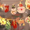 thumbnail image 4 of KDFWDM Christmas Themed LED String Lights for Outdoor/Indoor Christmas Decor - Battery/USB Efficient Holiday Lighting for Creating Warm Festive Atmosphere in Home and Garden Displays, 4 of 8