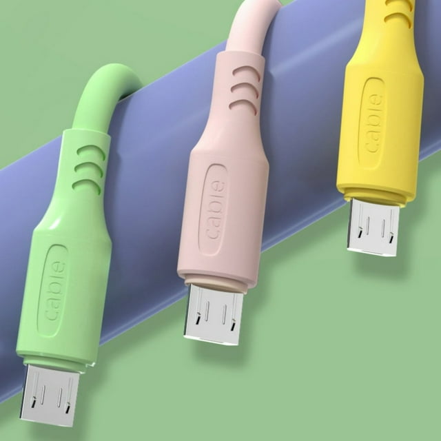 1.8m 5A Magnetic Cord Micro USB Type-C Fast Charging Cable for Android Phone