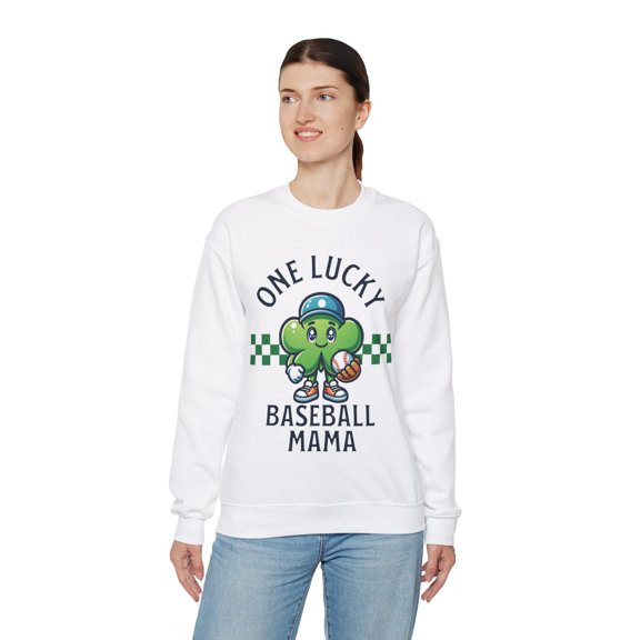 One Lucky Baseball Mama St. Patrick's Day Sweatshirt