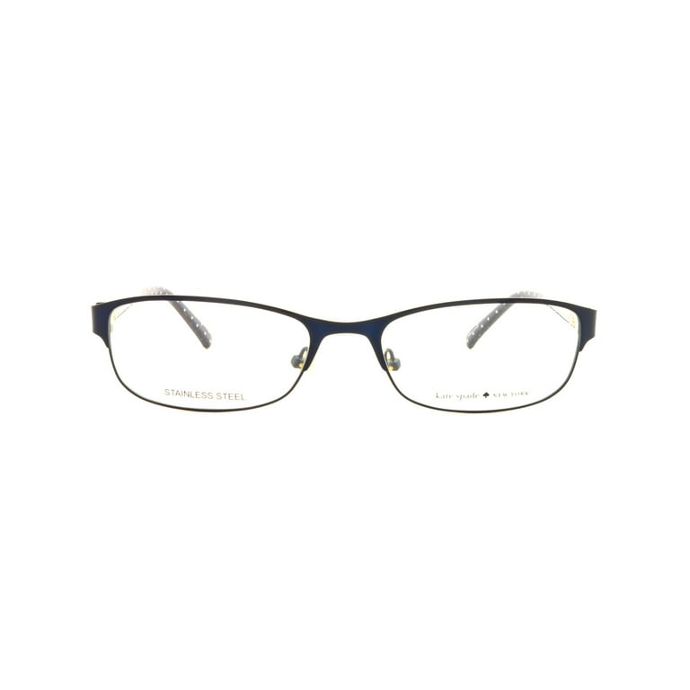 KATE SPADE Eyeglasses AMBROSETTE 0DA4 Satin Navy Dots 52MM