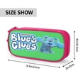 thumbnail image 4 of Blue'S Clues Pencil Case, Large Capacity Pencil Pouch, Aesthetic Zipper Pen Case Pencil Box for Office Supplies, 4 of 8