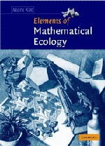 Elements of Mathematical Ecology, (Paperback) - Walmart.com