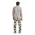 thumbnail image 6 of Little Blue House Men's Jersey Pajama Pants, Black Bears, X-Large, 6 of 8