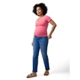 thumbnail image 3 of Ingrid & Isabel For Every Belly Maternity Fitted V-Neck Tee, Sizes S-XXL, 3 of 8