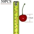 thumbnail image 2 of 50Pcs Artificial Red Cherries 30mm/1.18inch Simulation Lifelike Cherry Fake Fruit for Home Kitchen Dining Decoration (Red), 2 of 3