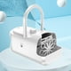 thumbnail image 1 of Soplador de burbujas eléctrico, juguetes de burbujas automáticos de 2 velocidades, juguete para niños pequeños (blanco), 1 of 8