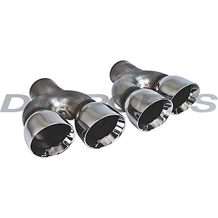 

Different Trends Dt 24096L Dual 3.00In Double Wall Angle Tip Ss Exhaust Tip