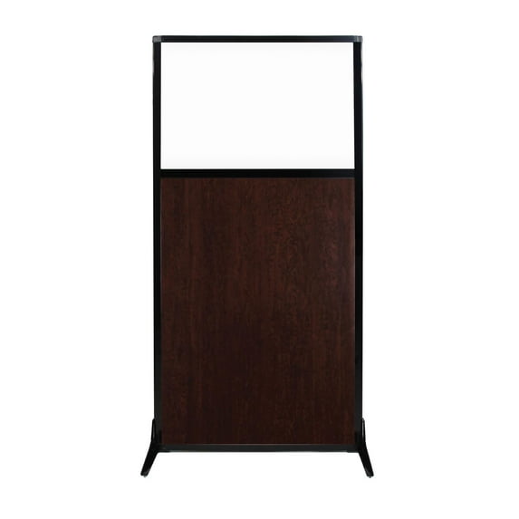 Work Station Screen - W/ Window - Laminate
