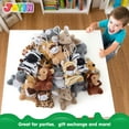 thumbnail image 3 of Joyfy 24 Pcs Small Stuffed Animals 3“ Kids Party Favors Bulk Safari Animals Plush Toys, Party Bag Stuffers, Birthday Favors, Classroom Prize, Bulk Gifts for Christmas, 3 of 7