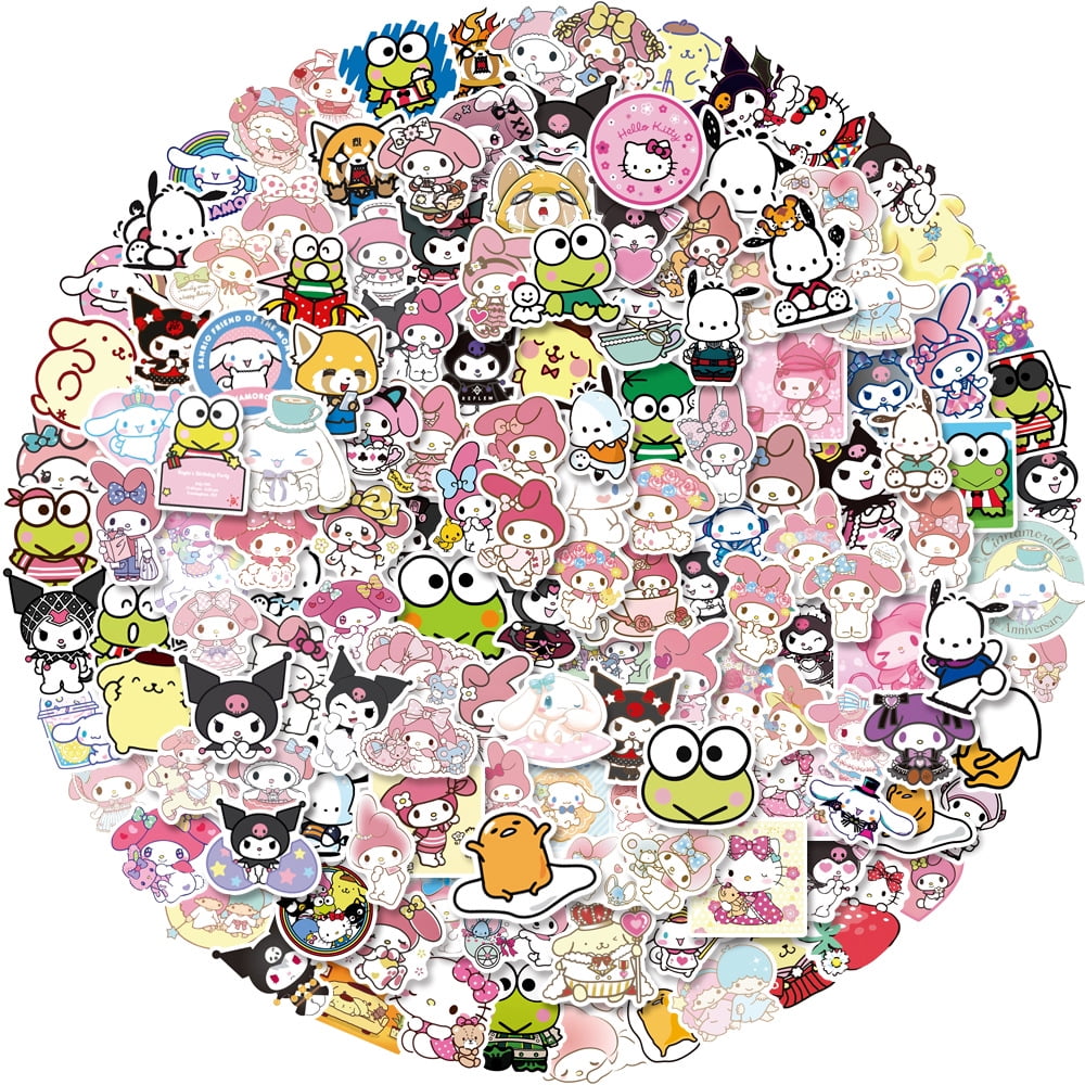 Hello Kitty Sticker Bomb