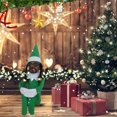 thumbnail image 3 of Snoop On The Stoop Christmas Elf Doll Fieltro Resina Muñecas Adorno (B) Verde, 3 of 9