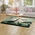 thumbnail image 3 of Forest Dinosaurs Carpet Soft Comfy Rug for Home Living Room Bedroom Area Rug Non-slip Doormat Decor, 3 of 6