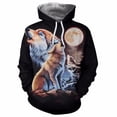 thumbnail image 5 of 2024 Nueva sudadera con capucha para hombre, moda, estampado 3D de animales, jersey de hip hop callejero, sudadera fina de manga larga para niños, talla grande europea, 5 of 5