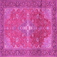 thumbnail image 1 of Ahgly Company Indoor Square Persian Pink Traditional Area Rugs, 5' Square, 1 of 4