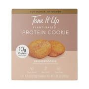 Tone It Up Plant Based Protein Cookies, Snickerdoodle, 10g Protein, 4 Count