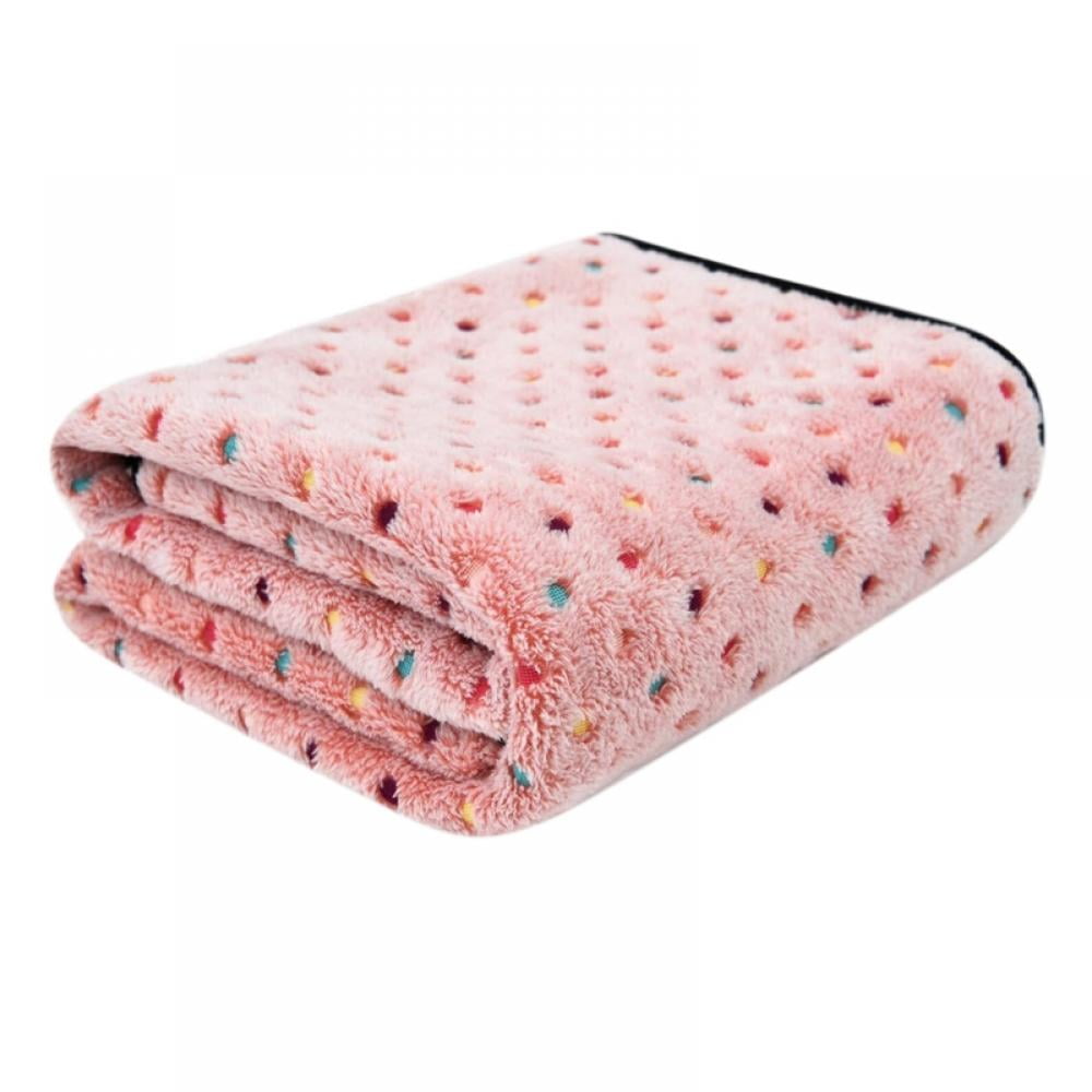 Pet Blanket, 59x40, Soft Reversible Cat and Dog Blanket, Machine