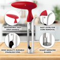 thumbnail image 4 of Zulay Kitchen Apple Corer Durable Apple Corer Remover Stainless Steel Cupcake Corer Red, 4 of 9
