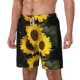 thumbnail image 2 of Xecao Japanese Were Blossoming for Men's Swimming Trunks Swim Trunks Quick Dry Swim Shorts with Mesh Lining Funny Swimwear Bathing Suits, 2 of 9