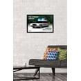 thumbnail image 3 of Ghostbusters 1984 - Ecto1 by Russell Walks Wall Poster, 14.725" x 22.375", Framed, 3 of 3