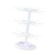 thumbnail image 4 of Soporte para llaveros, soporte para joyas, organizador colgante de pulseras de 3 niveles para Blanco, 4 of 9