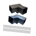 thumbnail image 4 of 15 grados 3 vías Soporte de pérgola Sproadecida de acero montada en el techo soporte de madera de madera para balcón al aire libre Prácticas de madera, 4 of 8