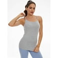 thumbnail image 7 of Vaslanda Womens Modal Built-in Bra Padded Camisole Yoga Tanks Tops, 7 of 7