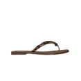thumbnail image 2 of SANDALIAS CASUALES LEON PLAYA MUJER DAMA ORO VINO ROJO SERPIENTE 315 LEON  315p, 2 of 3