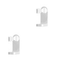 thumbnail image 2 of Billuyoard Soporte de suspensión para afeitadora eléctrica Soporte para dispositivo de belleza montado en la pared Soporte para cepillo de cara Blanco 2piezas, 2 of 6