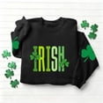 thumbnail image 2 of Tauxra Chandails à Enfiler de la Saint-Patrick pour Femmes, Manches Longues, Col Rond, Coupe Ample, Blouse Tunique Décontractée pour Femmes, 2 of 6