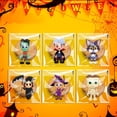 thumbnail image 1 of 100pcs Cartoon Halloween Cookie Packaging Bag Pumpkin Party Ghost Candy Self-adhesive Packaging Bag, 1 of 5