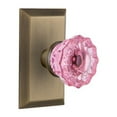 thumbnail image 3 of Nostalgic Warehouse Stucrp_Prv_234_Nk Studio Solid Brass Rose Privacy Door Knob Set -, 3 of 7