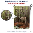 thumbnail image 4 of America Forever Pennsylvania State Garden Flag- 12.5 x 18 inches- Pennsylvania Young Male Deer in the Forest USA Regional Yard Outdoor Decorative Double Sided Flag, 4 of 5