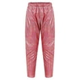 thumbnail image 1 of YIZYIF Kids Girls Boys Shiny Metallic Trousers Gymnastics Athletic Harem Pants Jazz Hip Hop Dance Costume, 1 of 7