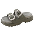 thumbnail image 2 of Zapatos Ducha Sandalias Playa Doble Hebilla Suela Gruesa Ajustable para Mujeres Y Hombres, 2 of 8