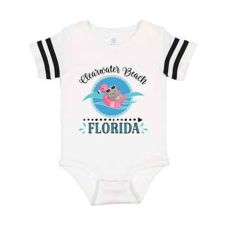 

Inktastic Clearwater Beach Florida Trip Gift Baby Girl Bodysuit