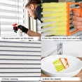 thumbnail image 7 of Dihmpor 4Pcs Window Venetian Blind Cleaner Kit, 7-Finger Microfiber Duster & Mini Vent Brush Set, Washable Handheld Tool for Wood Blinds, AC Vents, Fans, and Shutters, 7 of 7