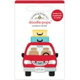 thumbnail image 1 of Doodlebug Doodle-Pops Autocollants 3D-Are We There Yet DP7305, 1 of 1