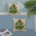 thumbnail image 3 of Juego de 2 fundas de almohada decorativas AGAYNA de 40 x 40 cm, color verde salvia, 3 of 7