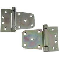 National Hardware 5001897 3.5 in. Extra Heavy Auto-Close Gate Hinge Set - Zinc Plated Steel
