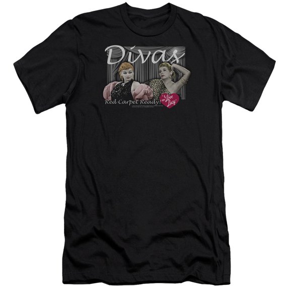 I Love Lucy - Divas - Premium Slim Fit Short Sleeve Shirt - XX-Large