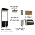 thumbnail image 4 of Cocina Integral Completa Modular Madesa Glamy 270cm BN 09, 4 of 5