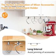 PQPO 4 Pack Stand Mixer Attachment Holders For Kitchenaid Mixer Accessories,for Storage Organize Your Kitchen Aid Attachments