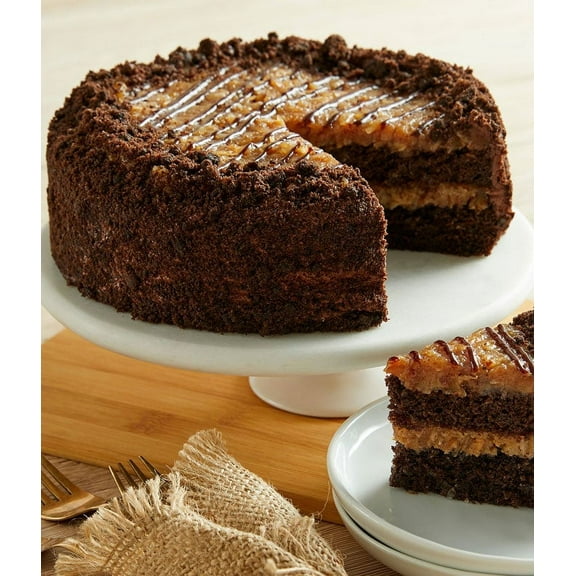 From You Flowers - Indulgent German Chocolate Cake for Birthday, Anniversary, Get Well, Congratulations, Thank You, All Occasions